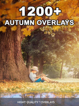 Load image into Gallery viewer, 1200+ Wonderful Autumn Overlays Bundle