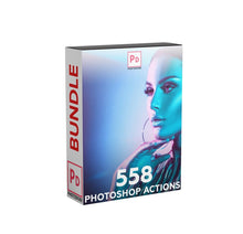 Load image into Gallery viewer, 558+ Photoshop Actions Bundle