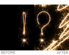 Load image into Gallery viewer, Sparlkers Letters Overlays