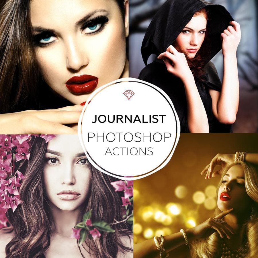 Journalist Photoshop Actions