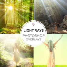 Load image into Gallery viewer, Light Rays Overlays
