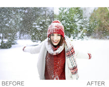 Load image into Gallery viewer, Snowy Season Photoshop Actions

