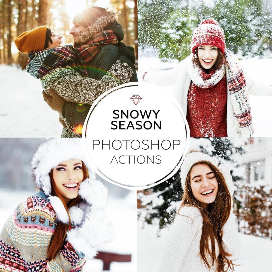 Snowy Season Photoshop Actions